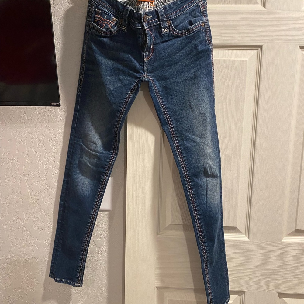 Rock Revival Blue Skinny Jeans